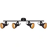 Spot lamp SOFT, 4x E14, max. 40W - 2049-045 - Briloner Brilo