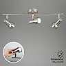 Spotlampa "SUB" 3 x 3W LED/GU10, matēts niķelis - 2843-032