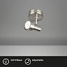 Spotlampa "SUB" 1 x 3W LED/GU10, matēts niķelis - 2843-012
