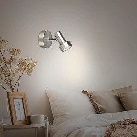 Spotlampa "SUB" 1 x 3W LED/GU10, matēts niķelis - 2843-012