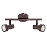 Spotlampa "ROST" 2 x 3W LED/GU10, antīkais varš - 2843-021