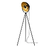 Floor lamp "SAND" 1 x E27 max. 60W, black and gold - 1380-015