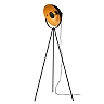 Floor lamp "SAND" 1 x E27 max. 60W, black and gold - 1380-015