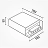 LED barošanas bloks 12V, 250W, 21A, IP20