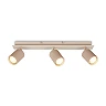 Griestu spotlampa IDA, 45 cm, 3×GU10 max. 9W, bēša (Briloner)