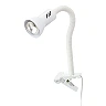 Clip-on lamp 1 x E14/R50 max. 40W, IP20, white, 2713-016P