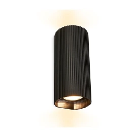 Sienas lampa IDA, 2×GU10 max. 9W, IP20, melna (Briloner)