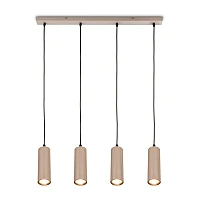 Piekaramā lampa IDA, 76 cm, 4×GU10 max. 9W, bēša (Briloner)