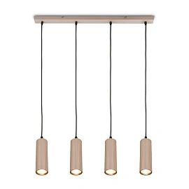 Piekaramā lampa IDA, 76 cm, 4×GU10 max. 9W, bēša (Briloner)