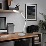CCT LED galda lampa 9W 930lm dimmējama sudraba (Briloner 7027014)