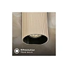 Sienas lampa IDA, 2×GU10 max. 9W, IP20, bēša (Briloner)