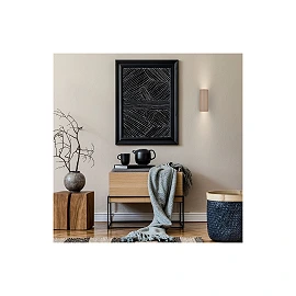 IDA wall light, 2×GU10 max. 9W, IP20, beige (Briloner)
