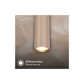 Piekaramā lampa IDA, 76 cm, 4×GU10 max. 9W, bēša (Briloner)