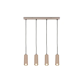 Piekaramā lampa IDA, 76 cm, 4×GU10 max. 9W, bēša (Briloner)