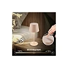 Akumulatora galda lampa NIVO, 1,2W, 120lm, 2700K, IP44, bēša (Briloner)
