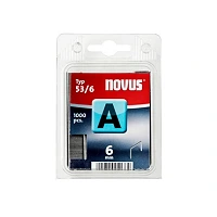 Galvanised staples "NOVUS" 6mm - 53/6