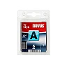 Galvanised staples "NOVUS" 6mm - 53/6