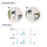 Solar LED light with motion sensor, 8W, 800Lm, 4000K