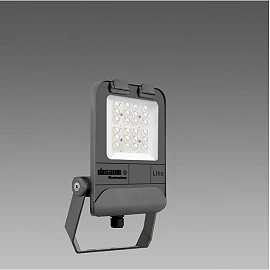 LITIO 2.0 Small asimetrisks LED prožektors 20–50W 4000K IP66 (Disano 412000-00)