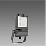LITIO 2.0 Small asimetrisks LED prožektors 20–50W 4000K IP66 (Disano 412000-00)