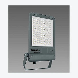 LITIO 2.0 Medium asymmetric LED floodlight 100–150W 4000K IP66 (Disano 412020-00)
