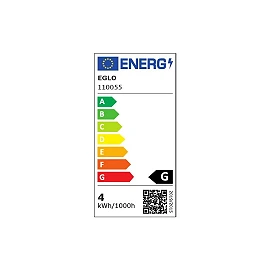 LED filament bulb E27 ST64 4W 270lm 2200K EGLO (110055)