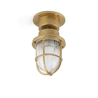 Outdoor lamp MAUREN, 1x E27 max. 15W LED, IP44, brass metal - FARO - 70993
