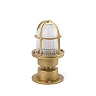Outdoor lamp MAUREN, 1x E27 max. 15W LED, IP44, brass metal - FARO - 70993