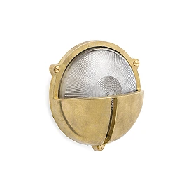 Outdoor wall lamp TIMON, 1 x E27 max. 60W, IP44, brass - FARO - 70996
