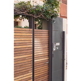 Āra gaismeklis MINIPROJECT 1 x GU10 50W, IP65, tumši pelēks alumīnijs, FARO 71390 