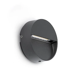 DUNE R āra LED sienas lampa 3 W 4CCT IP65 tumši pelēka (FARO)