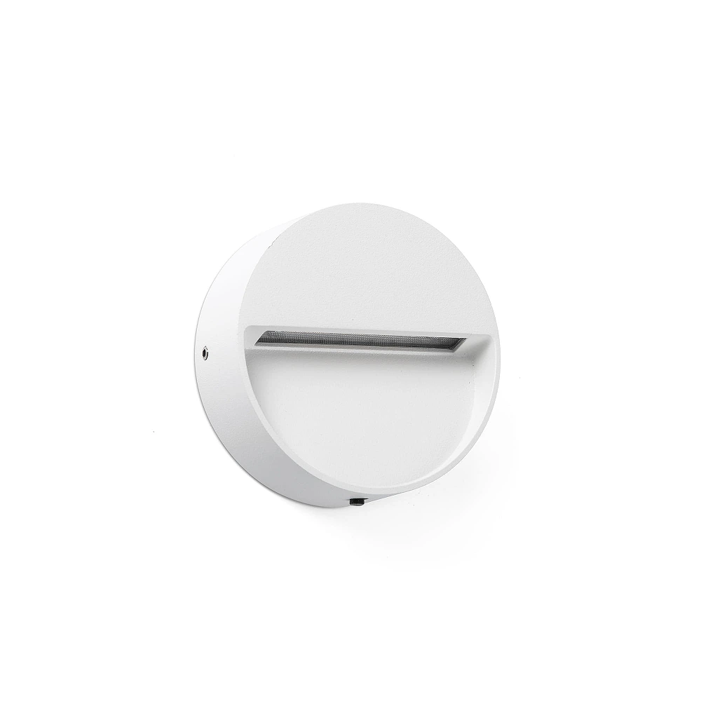 DUNE R āra LED sienas lampa 3 W 4CCT IP65 matēti balta (FARO)