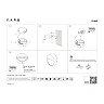 DUNE R āra LED sienas lampa 3 W 4CCT IP65 matēti balta (FARO)