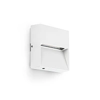 DUNE SQ āra LED sienas lampa 3 W 4CCT IP65 matēti balta (FARO)
