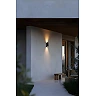 ESTELA āra sienas lampa 2xGU10 5 W IP65 melna (FARO)