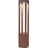 LED beacon AGRA LED, COB 10W module, 420Lm, 3000K, dark grey/rust - FARO - 707xx