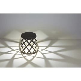 LED beacon SHADOW LED, 10W module, 800Lm, 3000K, IP65, dark grey - FARO - 72311