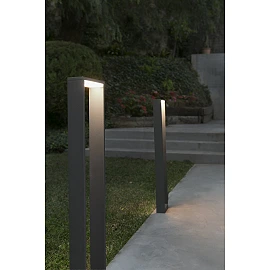 LED beacon ALP LED, SMD 6W module, 190Lm, 3000K, IP54, dark grey, large - FARO - 74452