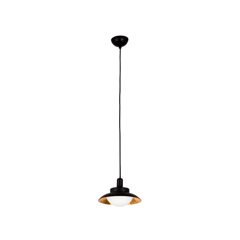 Pendant SIDE LED, 1 x G9 max. 28W, IP20, copper-black and gold - FARO - 62139
