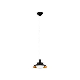 Pendant SIDE LED, 1 x G9 max. 28W, IP20, copper-black and gold - FARO - 62139