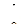 Pendant SIDE LED, 1 x G9 max. 28W, IP20, copper-black and gold - FARO - 62139