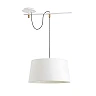 Pendant FUSTA, 1 x E27 max. 20W, IP20, white - FARO - 28394
