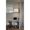 Pendant FUSTA, 1 x E27 max. 20W, IP20, white - FARO - 28394