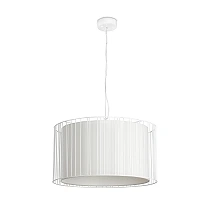 Pendant LINDA, 1 x E27 max. 100W, IP20, white/black -  FARO - 2930x