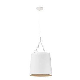 Pendant TREE, 1 x E27 max. 100W, IP20, black/white -  FARO - 2986x