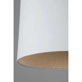 Pendant TREE, 1 x E27 max. 100W, IP20, black/white -  FARO - 2986x