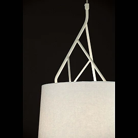 Pendant TREE, 1 x E27 max. 100W, IP20, black/white -  FARO - 2986x