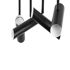 Pendant LINK, 4 x GU10 max. 35W, IP20, black/white - FARO - 298xx