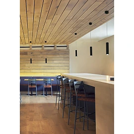 Pendant ORA LED, 1 x LED 4W module, IP20, black/white - FARO - 2989x