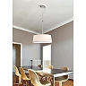 Pendant HOTEL, 3 x E27 max. 20W, IP20, white/black - FARO - 2994x
